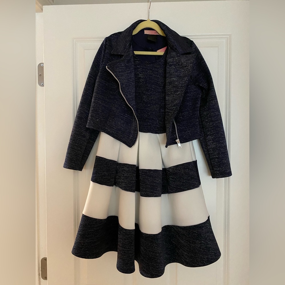 2 hip Girls Size 10 Dress with Jacket